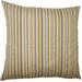 The Pillow Collection Wilmet Striped Bedding Sham Cotton Blend | 26 H x 26 W x 8 D in | Wayfair EURO-BAR-MER-M9820-COCONUT-C54P46