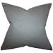 The Pillow Collection Kalindi Solid Bedding Sham 100% Cotton in Gray | 30 H x 20 W x 5 D in | Wayfair QUEEN-pp-dyedsolid-flamingogrey-