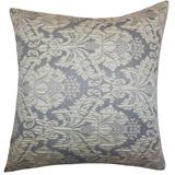 The Pillow Collection Goya Damask Bedding Sham | 30 H x 20 W x 5 D in | Wayfair QUEEN-M-FEARLESS-SLATE