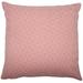 The Pillow Collection Reijo Geometric Bedding Sham Cotton Blend in Red/Gray | 36 H x 20 W x 5 D in | Wayfair KING-BAR-MER-M9729-CARNATION-C69P31