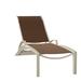 Tropitone South Beach Chaise Lounge Metal in Brown | 43 H x 29 W x 84.5 D in | Outdoor Furniture | Wayfair 241433_SNR_Bogota