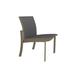 Tropitone Kor Patio Dining Side Chair Sling in Brown | 32 H x 25 W x 25.5 D in | Wayfair 891528_MOA_Rincon