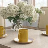 Three Posts™ Plainfield 4 Piece Coffee Mug Set Ceramic/Earthenware & Stoneware in Yellow | Wayfair TRPT2290 41885498