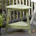 Uwharrie Chair Carolina Preserves Wood Outdoor Side Table Wood in White | 23.5 H x 22 W x 21.5 D in | Wayfair C040-071