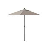 Tropitone Portofino 8.5' Market Umbrella Metal in Brown | 102.5 H in | Wayfair PO085CS_SNO_Gold Coast