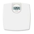 Taylor Precision Products Digital Lcd Bathroom Scale (White) in Black | 2.5 H x 12.3 W x 12 D in | Wayfair 7029