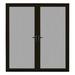 Titan Security Doors Meshtec Double Surface Mount Ultimate Security Screen Door Metal | 75.6875 W in | Wayfair 5V0002KL0BZ00B