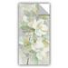 Winston Porter Plymouth Water Lilies Removable Wall Decal Metal in Gray/Green | 32 H x 48 W in | Wayfair F575739085074FFE84C72866DE8078D8