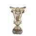 Astoria Grand Flomaton Vintage Rose Vase in Blue/Green/Yellow | 15.75 H x 9 W x 7.5 D in | Wayfair 80022B942F4C49D0B254864304529394