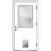 Verona Home Design Primed Steel Prehung Front Entry Door Metal | 80 H x 32 W x 1.75 D in | Wayfair ZZ364820L