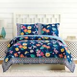 Vera Bradley Maybe Navy Floral Pillow Sham 100% Cotton | Standard | Wayfair A738A16NYOHE