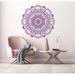 Bungalow Rose Mandala Namaste Boho Wall Decal Vinyl in Indigo | 22 H x 22 W in | Wayfair 9B9EAAFF32654548B7812A69DA67C835