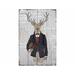 The Holiday Aisle® Reindeer Wooden Sign Decorative Accent | 24 H x 16 W x 0.5 D in | Wayfair A283E056B8D74A01B1863C696F9C154F