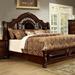 Astoria Grand Low Profile Standard Bed Wood and Upholstered/ in Brown/Red | 66.5 H x 83.25 W x 96.5 D in | Wayfair 2D092856CA6B4C9FA7CA4539AFF60CFC