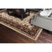 White 94 x 0.39 in Indoor Area Rug - World Menagerie Edmont Oriental Flatweave Ivory Area Rug Polypropylene | 94 W x 0.39 D in | Wayfair