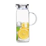 Ebern Designs Ethelyn Tea/Water Jug 40.5 Oz. Pitcher Glass | 10.8 H x 6.3 W in | Wayfair 3933C4DC93874E11BB8A8E33B028BF2E