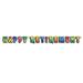 The Party Aisle™ 5' Multi-Colored Phrases Streamers | 5 H x 0.01 D in | Wayfair B94F08145728469EB2D92C04F05D379E