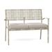 Woodard New Century Garden Outdoor Bench Metal in Gray | 34 H x 43.75 W x 23.75 D in | Wayfair 930004ST-70-53N