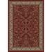 Red/White 111 x 0.35 in Area Rug - Alcott Hill® Izaiah Oriental Red/Beige Area Rug Polypropylene | 111 W x 0.35 D in | Wayfair