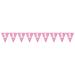 The Party Aisle™ 1st Birthday Plastic Pennant Banner in Pink | Wayfair 475A6223E3FD48DB81F725A52D520FD6