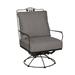 Woodard Briarwood Rocking Swivel Patio Chair in Gray | 41 H x 31.5 W x 33 D in | Wayfair 400077-48-22M
