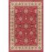 Red 79 x 0.39 in Indoor Area Rug - World Menagerie Edmont Oriental Flatweave Area Rug Polypropylene | 79 W x 0.39 D in | Wayfair