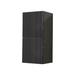 Ebern Designs Royetta 12" W x 27.5" H x 12" D Linen Cabinet Manufactured Wood in Gray | 27.5 H x 12 W x 12 D in | Wayfair