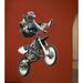 Wallhogs Motocross Wall Decal Canvas/Fabric | 48 H x 29.5 W in | Wayfair ibike2-t48