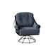 Woodard Derby Outdoor Rocking Chair in Gray/Black | 41.25 H x 35.5 W x 34.75 D in | Wayfair 4T0077-92-53N