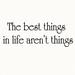 Winston Porter Griego The Best Things in Life Aren't Things Wall Decal Vinyl in Black | 12 H x 20 W in | Wayfair 3B3A3DAE6C7844DB98A913B322E5257A