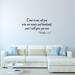 Winston Porter Dreyer Come to Me All You Who are Weary & Burdened & I Will Give You Rest Wall Decal Vinyl in Black | 12 H x 22 W in | Wayfair