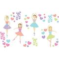 WallPops! Prima Ballerina Wall Decal Vinyl | 19.5 H x 34.5 W in | Wayfair WPK2575