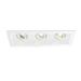 WAC Lighting Mini Multiple 3-Light Remodel Housing 3.5" LED Recessed Lighting Kit in White | 6.125 H x 4.75 W in | Wayfair MT-3LD311R-W930-WT