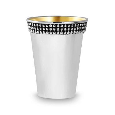 Zion Judaica Kiddush Cup in Gray, Size 3.25 H x 2.5 W x 2.5 D in | Wayfair 1XCUP-814