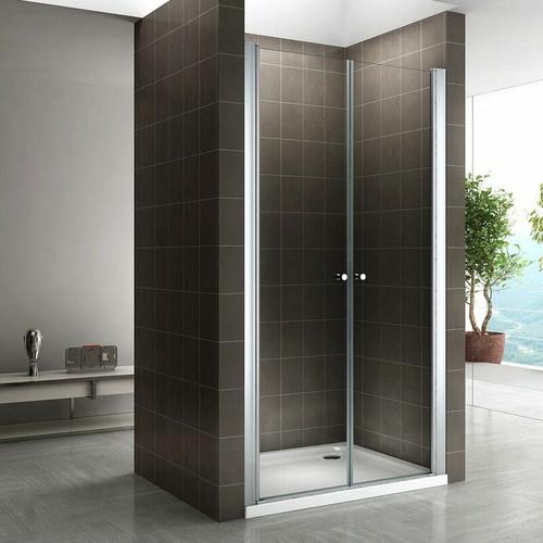 Duschtür Nischentür Klarglas 180cm hoch 72-76cm
