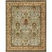 Brown 93 x 0.5 in Area Rug - EORC Morris Stylish Hand-Tufted Traditional Geometric Indoor Rectangular/Round Multicolor Area Rugs Wool | Wayfair