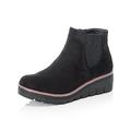 Rieker Damen 99182 Chelsea Boots, Schwarz (Black 00)