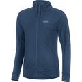 GORE WEAR Damen Hoodie Gore M Damen Signature Hoodie, Deep Water Blue, 34, 100506