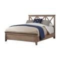 Potter Full Size Panel Bed (French Truffle) - Alpine Furniture 1055-08F