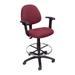 Boss Office Products B1616-BY Drafting Stool (B315-By) w/ Footring And Adjustable Arms