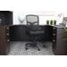 Boss Office Products B6022 Contract Mesh Task Chair, Synchro-Tilt Mechanism in Black