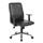 Boss Office Products B431-BK Retro Task Chair w/ Black T-Arms