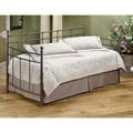 Hillsdale Furniture Providence Metal Twin Daybed with Roll Out Trundle, Antique Bronze - 380DBLHTR
