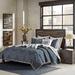 INK+IVY Pomona King/Cal King 3 Piece Coverlet Mini Set in Navy - Olliix II13-565