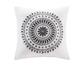 "INK+IVY Fleur 18x18"" Embroidered Square Pillow in Navy - Olliix II30-549"