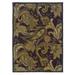 Trio Lahour Aubergine & Green 5x7 - Linon Home Décor RUG-TARL0457