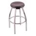 "Holland 80225CHDCOak 802 Misha 25"" Counter Stool /w Chrome Finish, Dark Cherry Oak Seat"