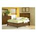Paragon California King-size Panel Bed in Truffle - Modus 4N35L6