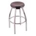 "Holland 80230CHDCMpl 802 Misha 30"" Bar Stool /w Chrome Finish, Dark Cherry Maple Seat"