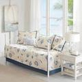 Madison Park Bayside Daybed 6 Piece Daybed Set in Blue - Olliix MP13-4474